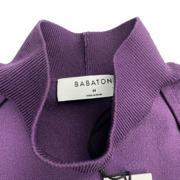 NWT BABATON Aritzia Florine Sculpt Knit Sweater Sz Medium - Picture 6 of 10